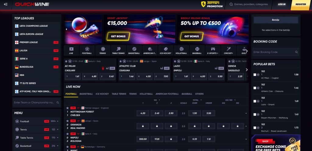 QuickWin Casino España Tu Destino Ideal para Juegos de Azar en Línea